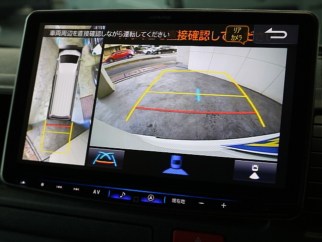バックカメラ装着済みですので駐車時も安心です♪♪