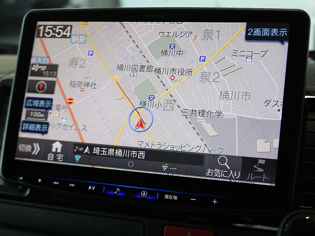 操作性の良いナビが装着済みです♪♪