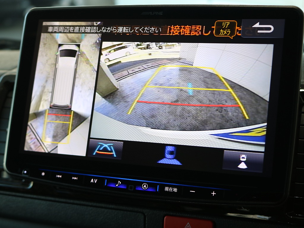バックカメラ装着済みですので駐車時も安心です☆☆