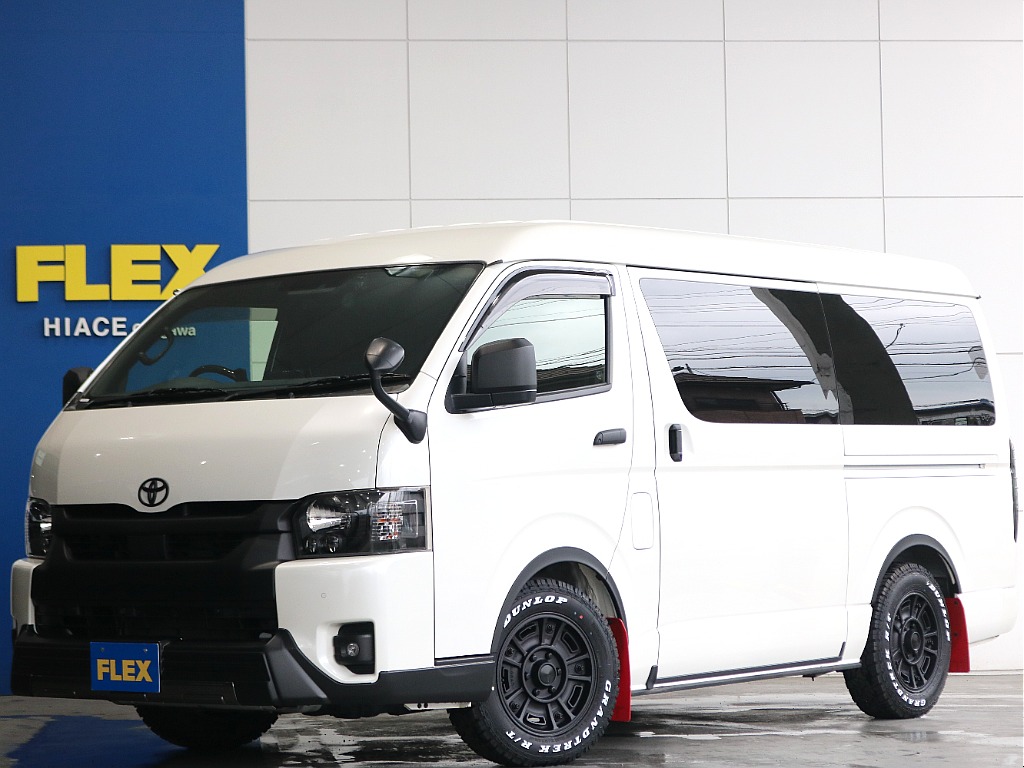 【厳選仕入中古】ハイエースバン　ワイドミドルルーフ　ダークプライムⅡ　ディーゼル2WD 大変希少なディーゼル2WDワイドバンでMRTのお車ご入庫致しました☆☆