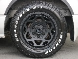 NT1 16インチAWにDUNLOPブロックタイヤの組み合わせになっております♪♪