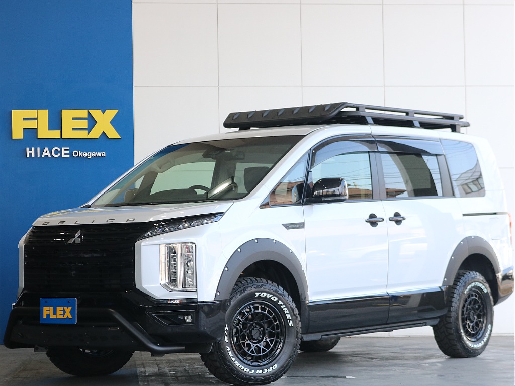 【厳選仕入中古車】三菱 デリカD:5 P シャモニー ディーゼル4WD♪オフロード定番カスタム豊富に装備♪早い者勝ち！！