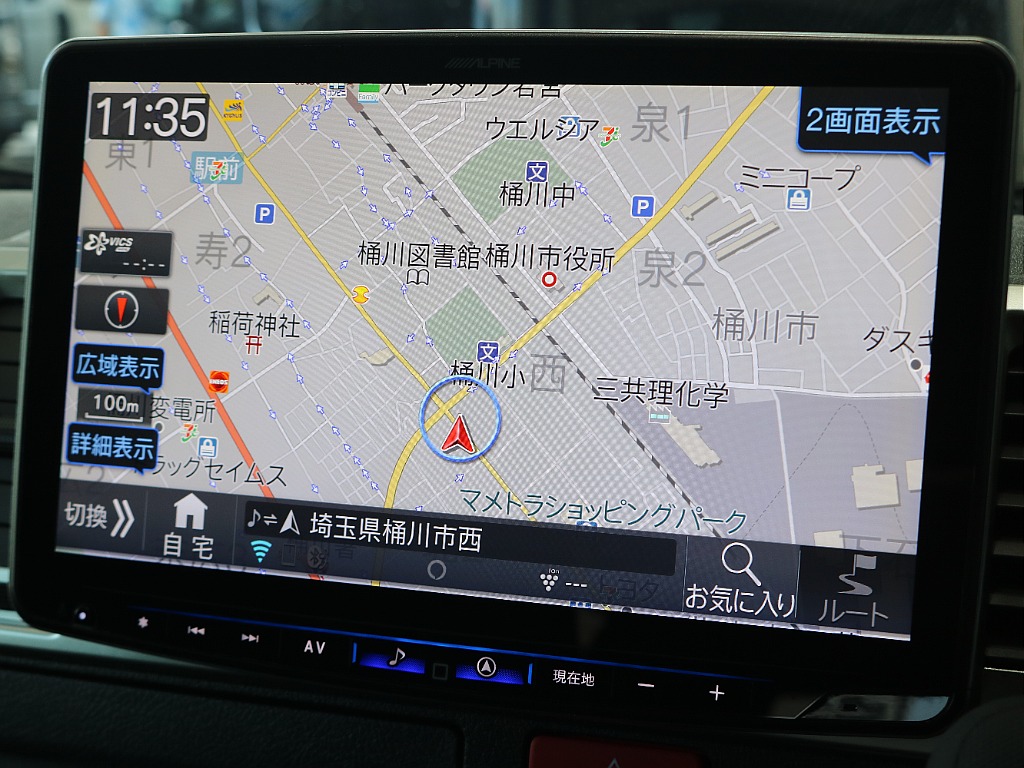 操作性の良いナビ装着済みです♪♪