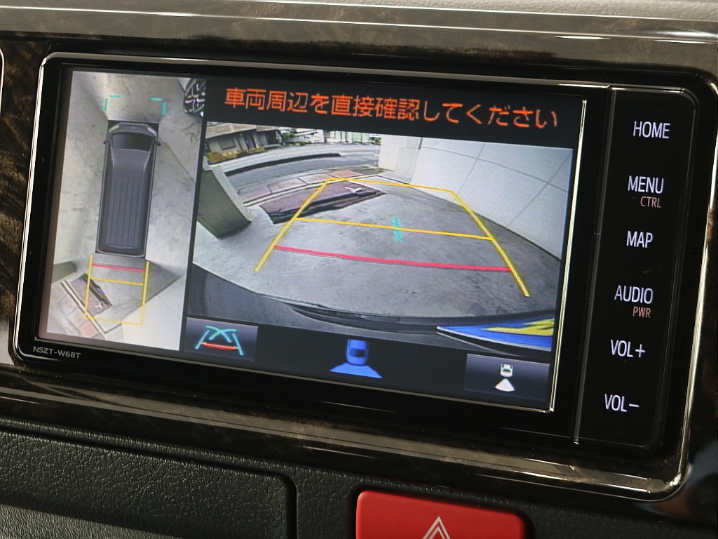 バックカメラが装着されておりますので、後退時も安心です☆☆