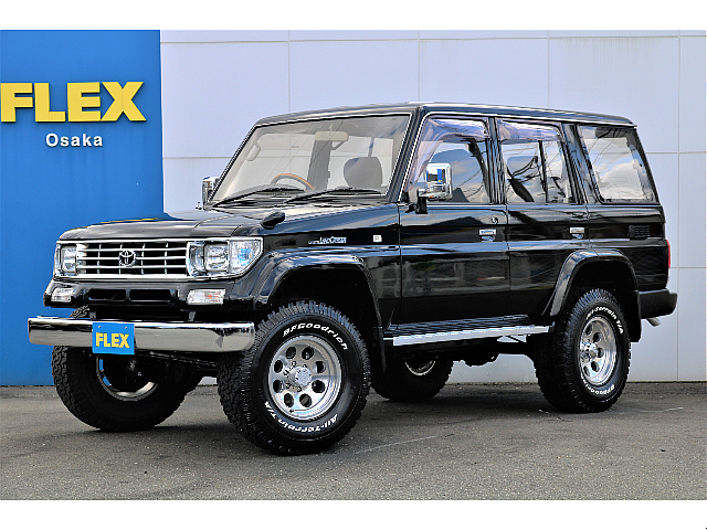 大人気 78プラドのブラックカスタム入庫です！！