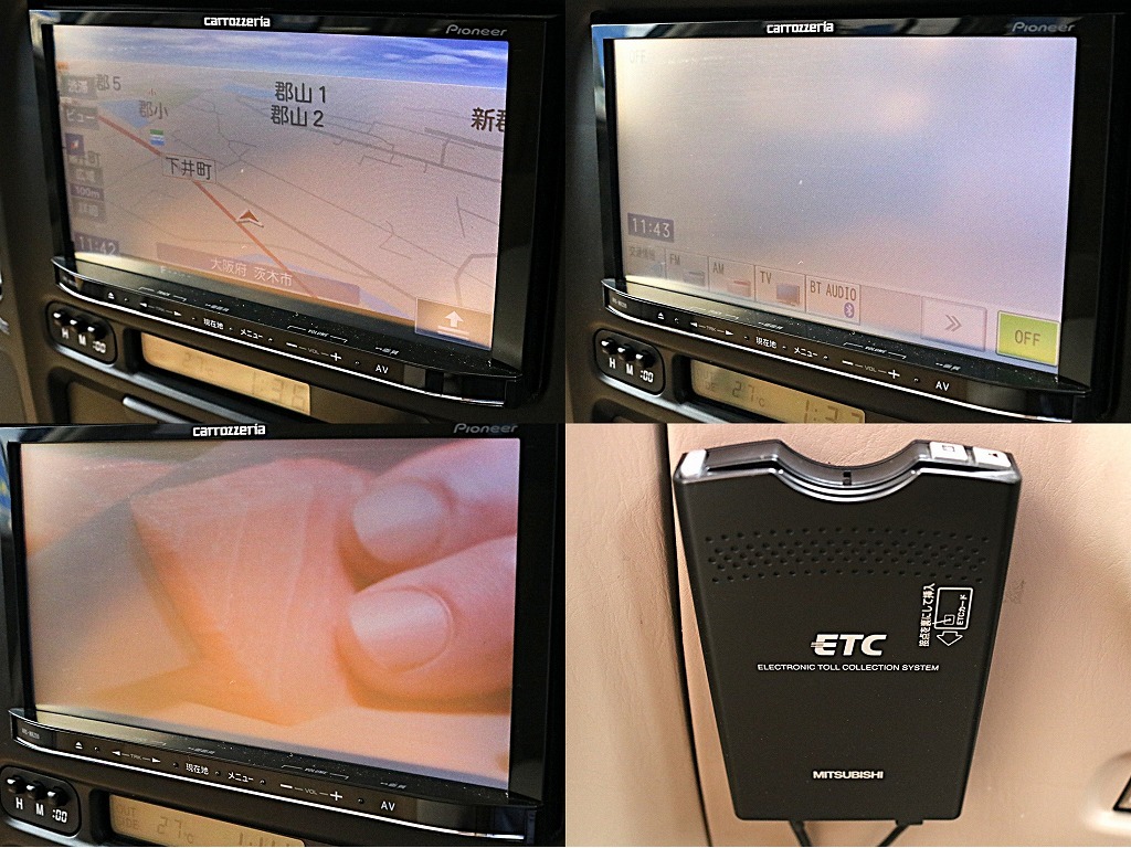 Bluetooth対応ナビ＆ETC装着済みです。