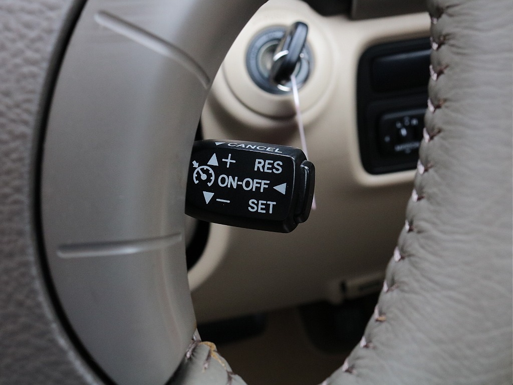 クルーズコントロール付き。