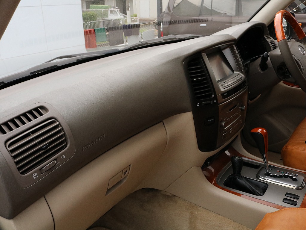 ダッシュボードも綺麗です。