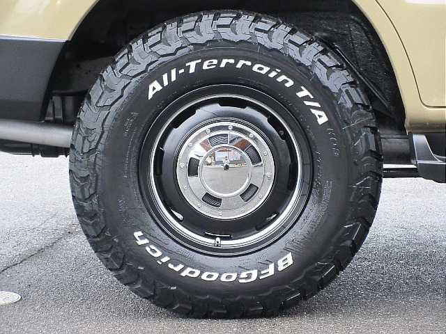 シスコ16インチAWにBFGoodrichAT KO3を装着！