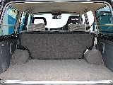 広々とした荷室はたくさんのお荷物を積むことが 可能です。