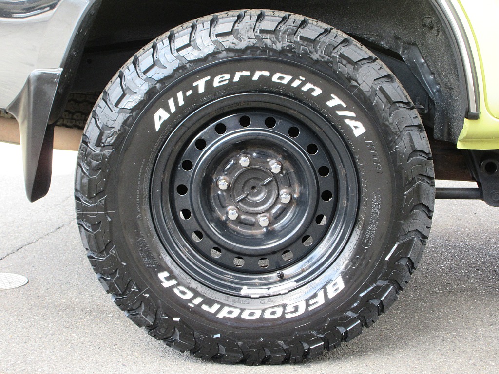 新品BFGoodrichATタイヤ×社外１６インチAW装着済み！