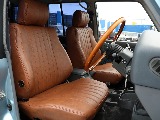 新品クラシックブラウンシートカバー装着！