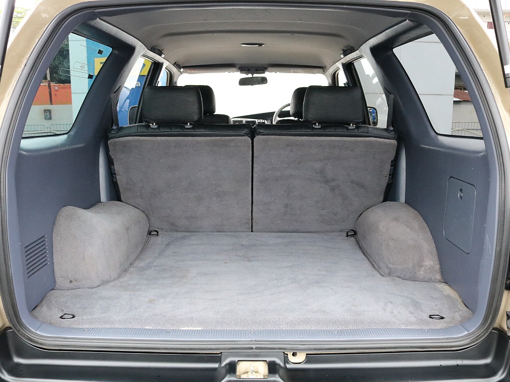 荷室の容量は充分です！