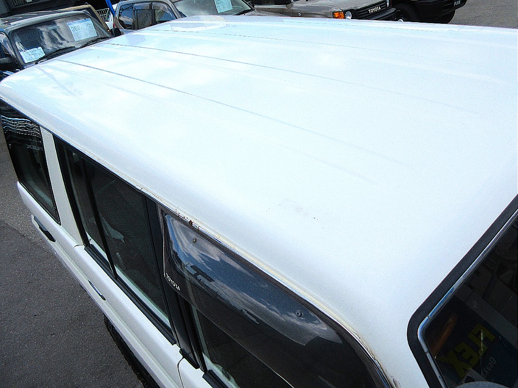 ルーフも綺麗です。