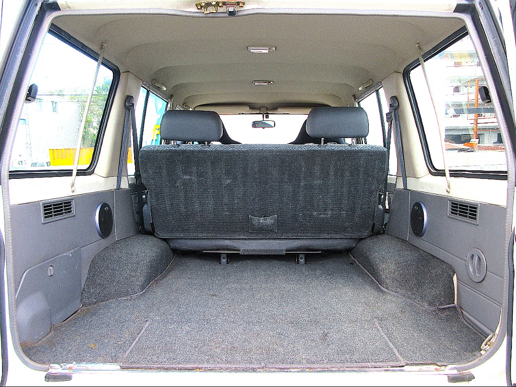 荷室はたくさんのお荷物を積むことが可能です。