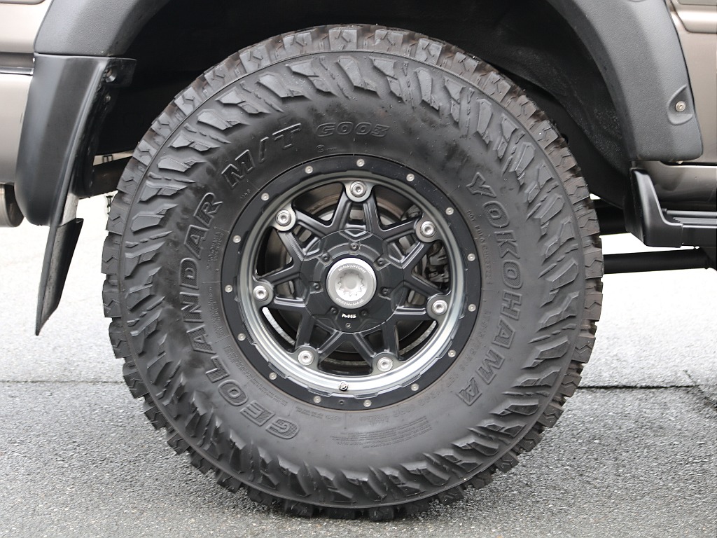 ジオランダーMTタイヤ＆MGライカンAWの組み合わせ！