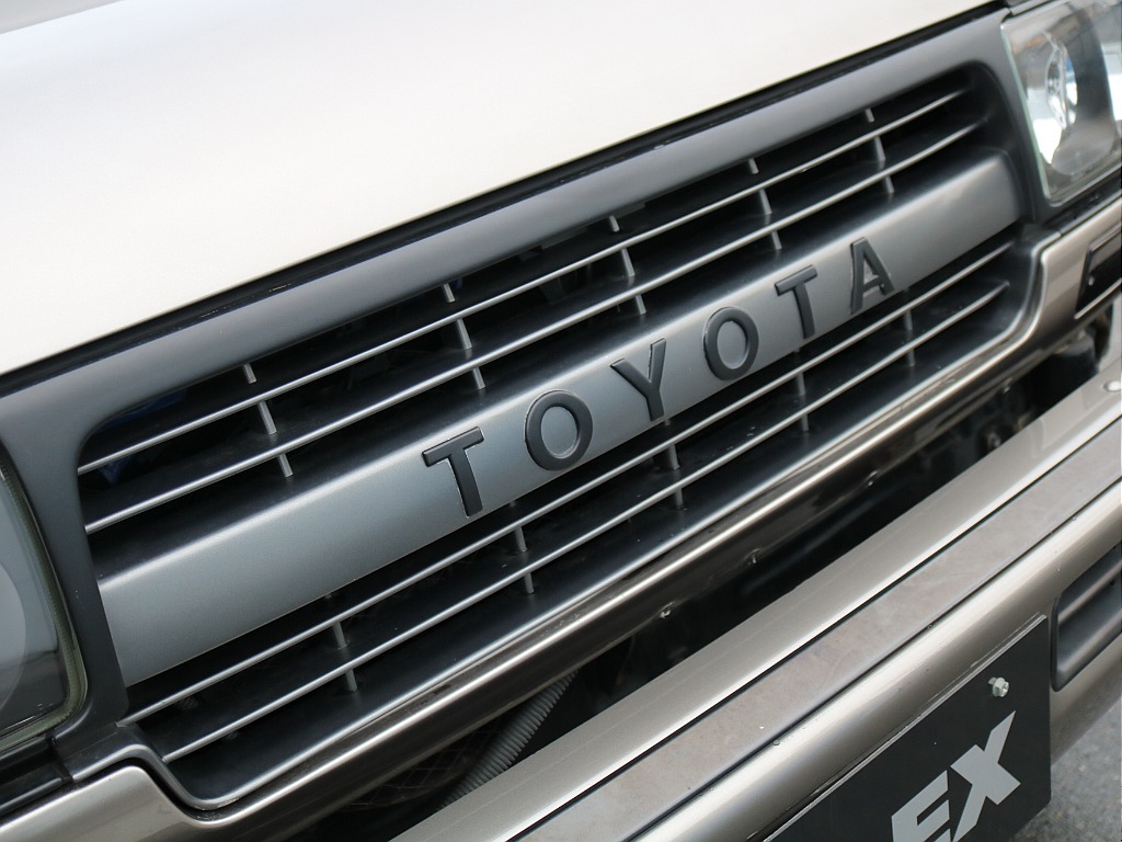 グリルも塗分けされております。