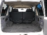 広々とした荷室はたくさんの荷物を積むことが 可能です。