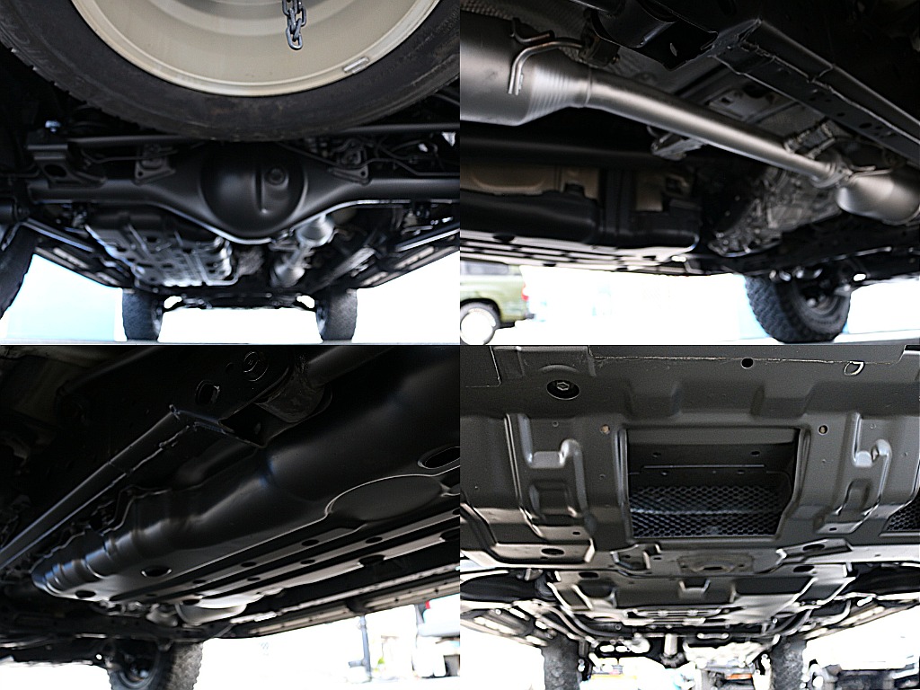 下廻りはアンダーコートを施工しております。