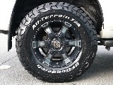 新品BFGoodrichATタイヤにMGヴァンパイア17インチAW装着！