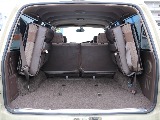 荷室も広々使用できます。 ３列目付きとなります！