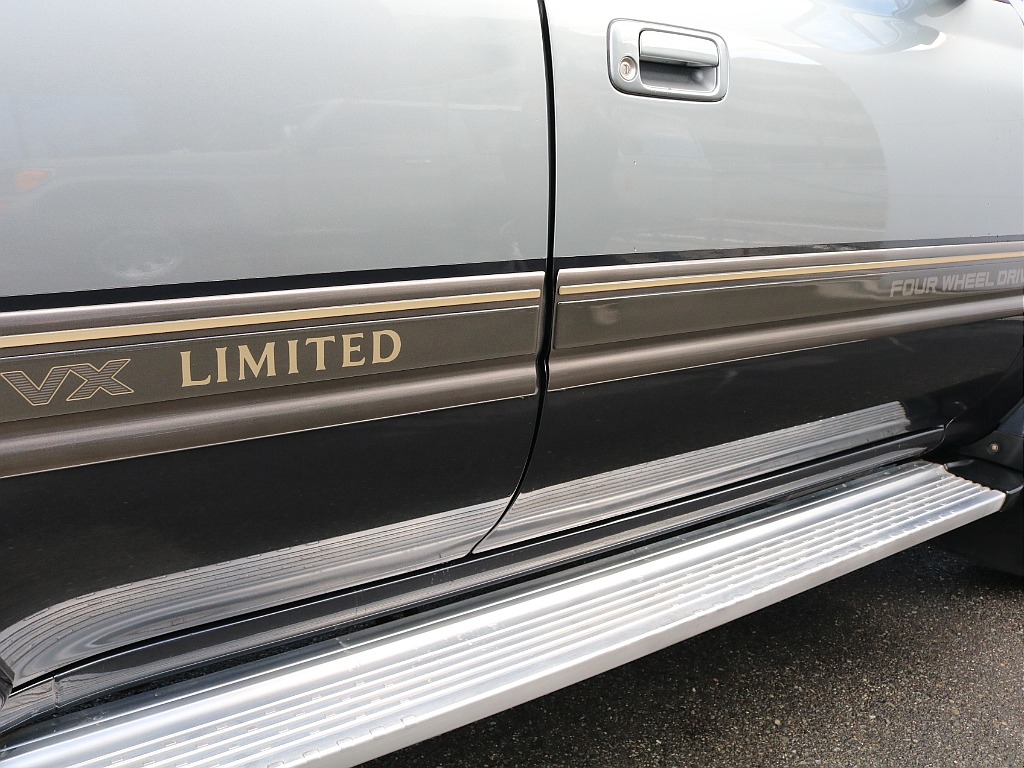 サイドモールも綺麗に塗り分けております。