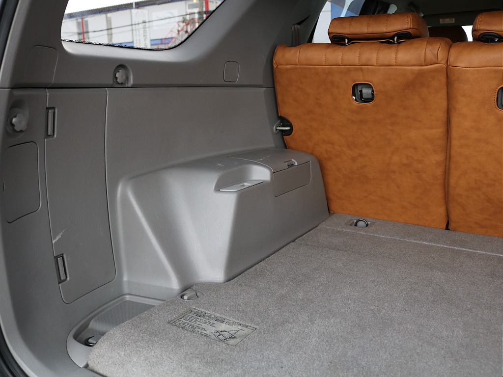 ラゲッジパネル。