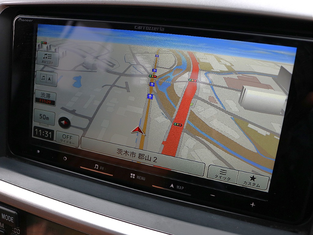 パイオニア製フルセグナビを新品装着！
