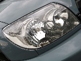 純正ヘッドライト新品装着。