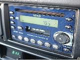 純正オーディオが渋いです。 もちろん交換も可能です。
