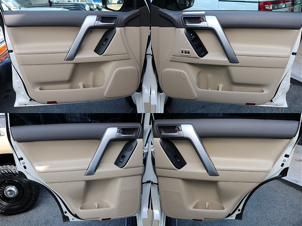 ドア内張も綺麗です。