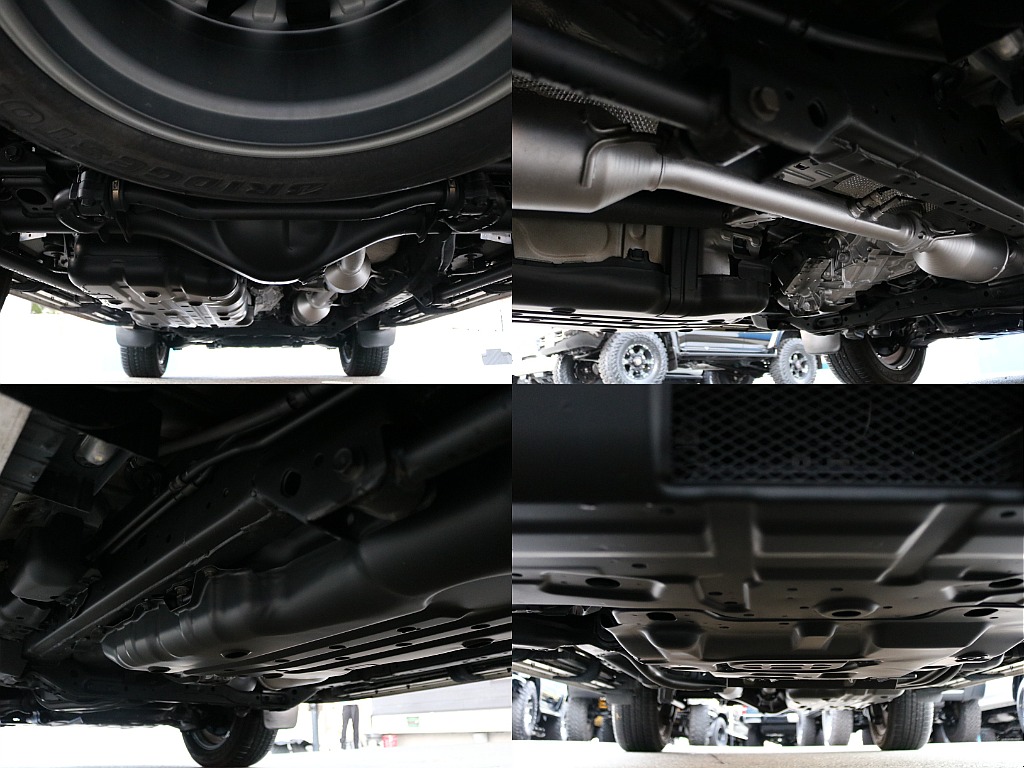 下廻りは当店にてアンダーコートを施工いたしました。