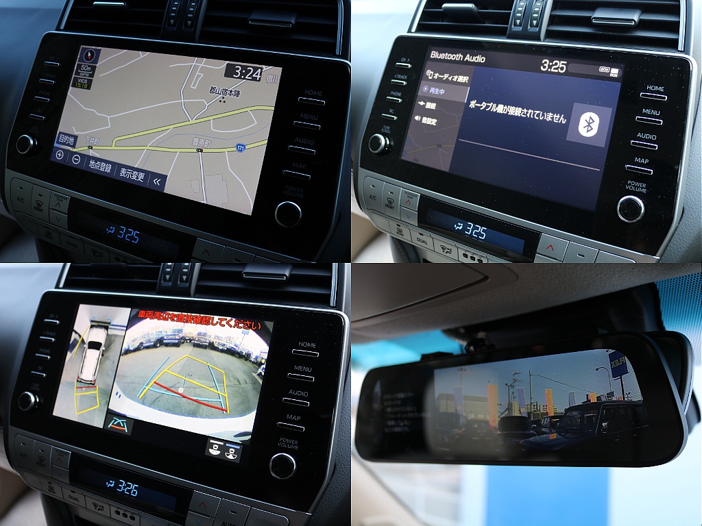 純正ディスプレイオーディオ装着済みで、 駐車も安心です。