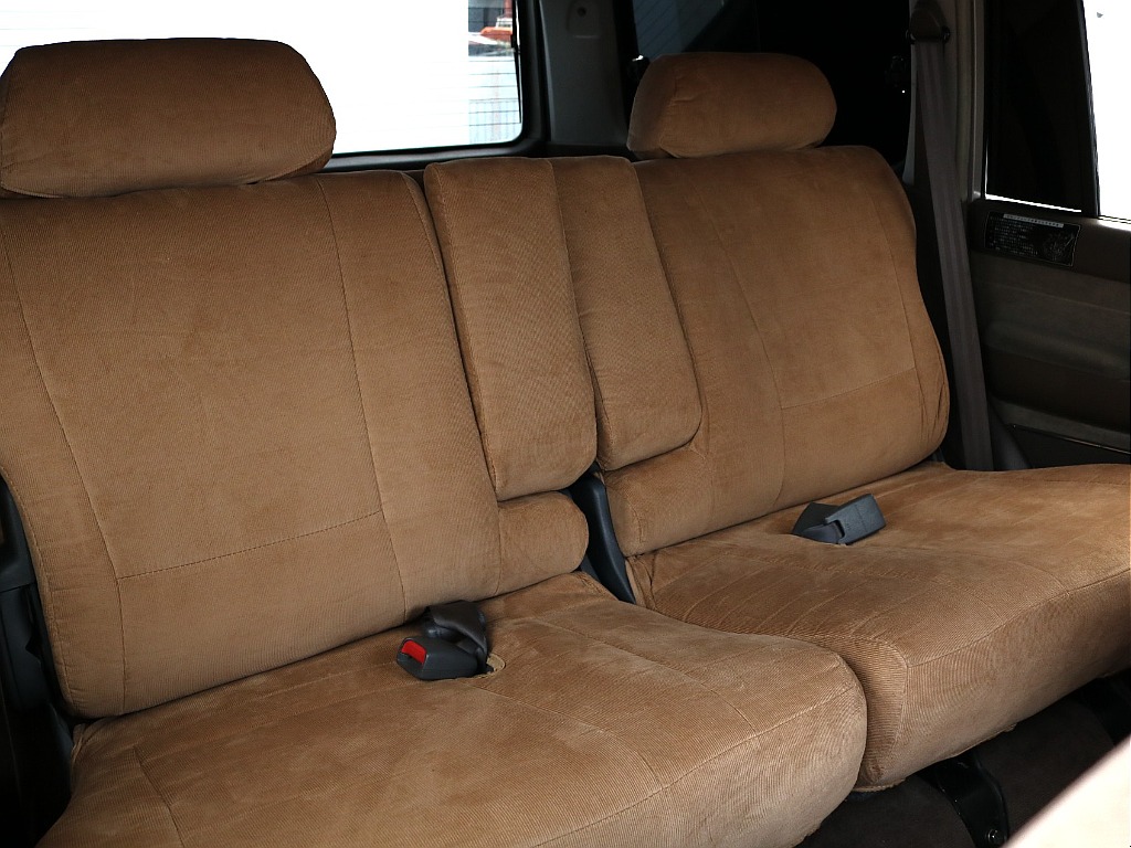 2列目は広々と使用できます。