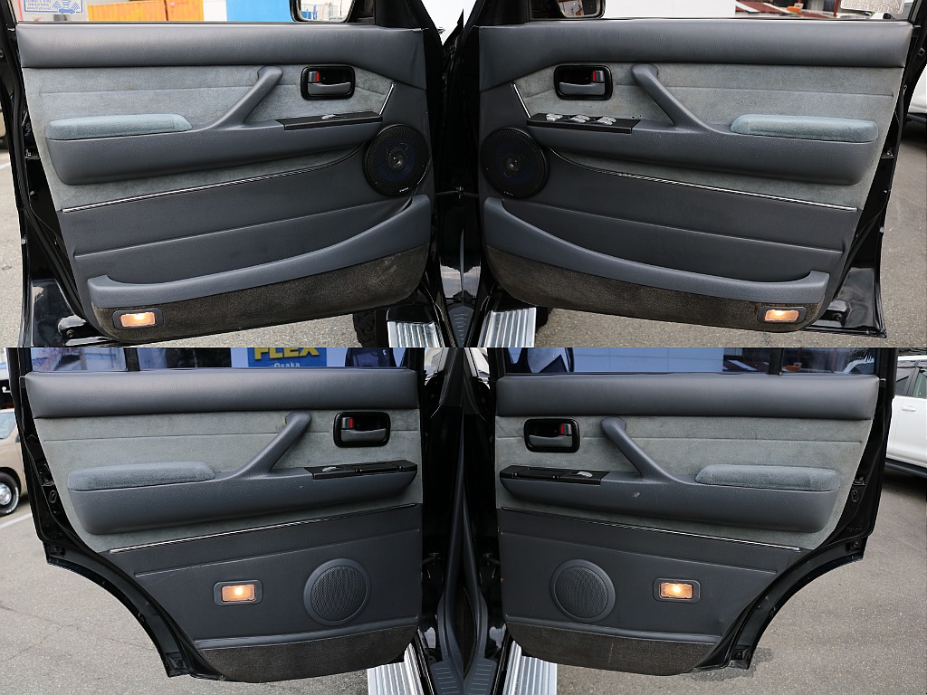 ドア内張も綺麗な状態です。 細かい所も塗分けしております。