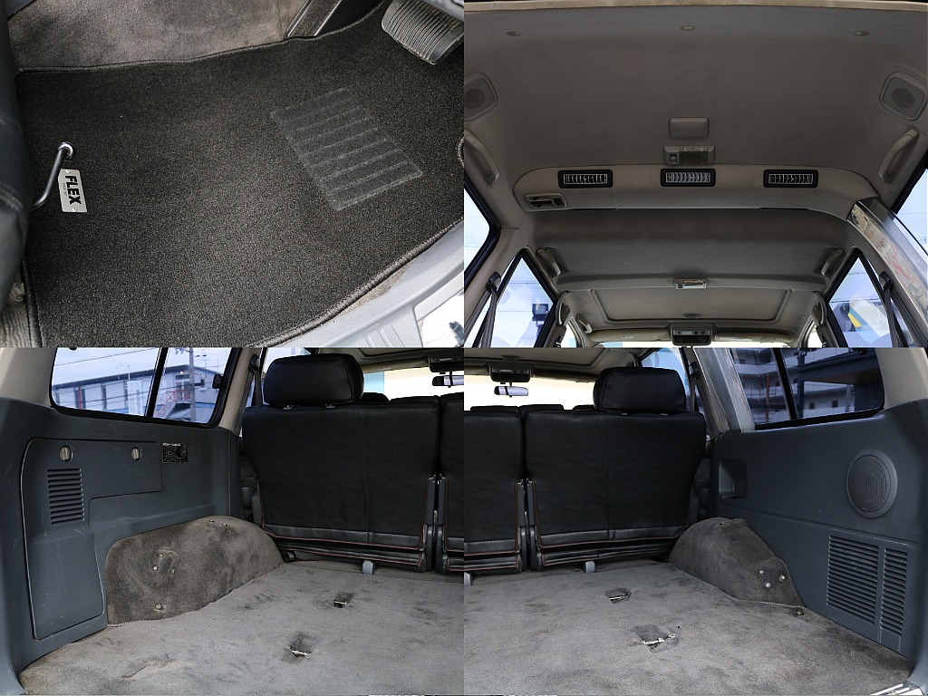 新品フロアマット装着。 天張り等も綺麗です。