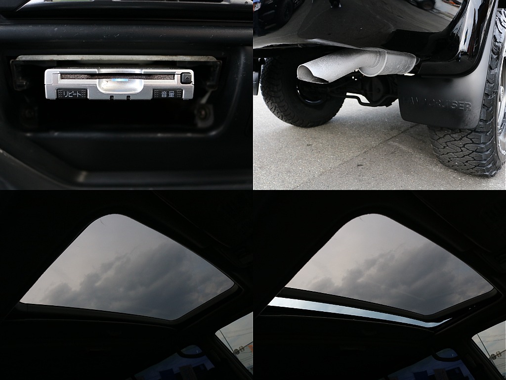 ETC、サンルーフ付き。