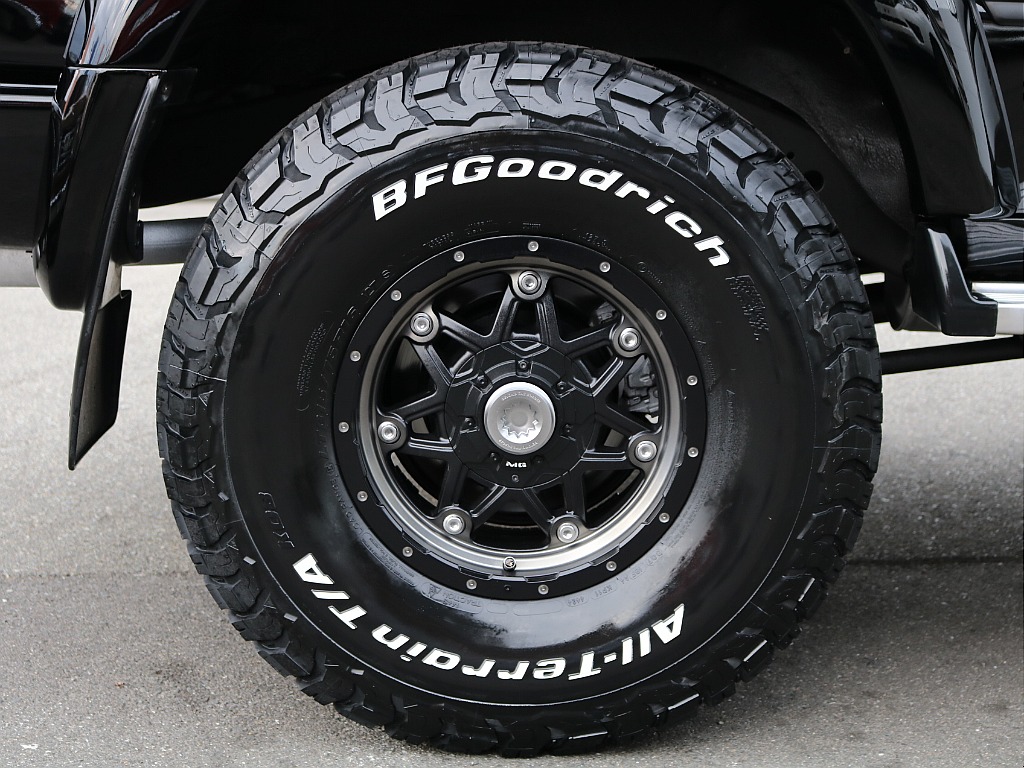 BFGoodrichATタイヤ＆DEANライカンAWの組み合わせ！ それぞれ新品装着です。