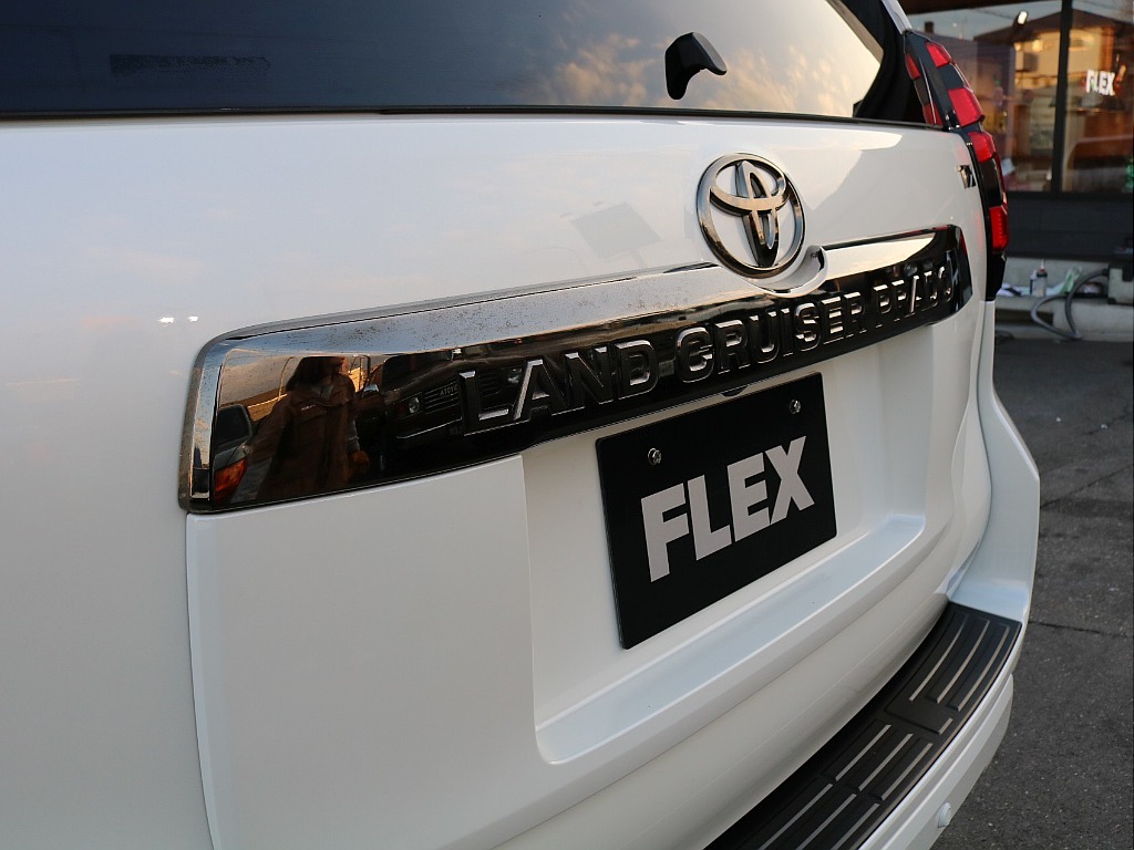 リヤガーニッシュも専用です。