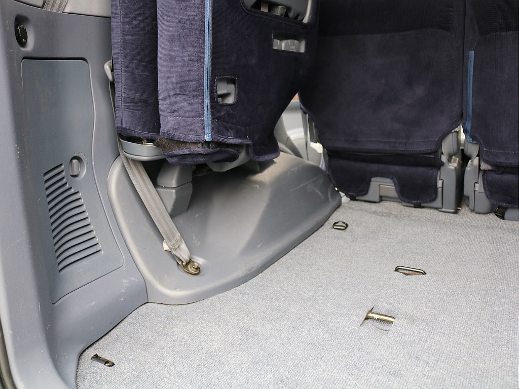 ラゲッジパネル。