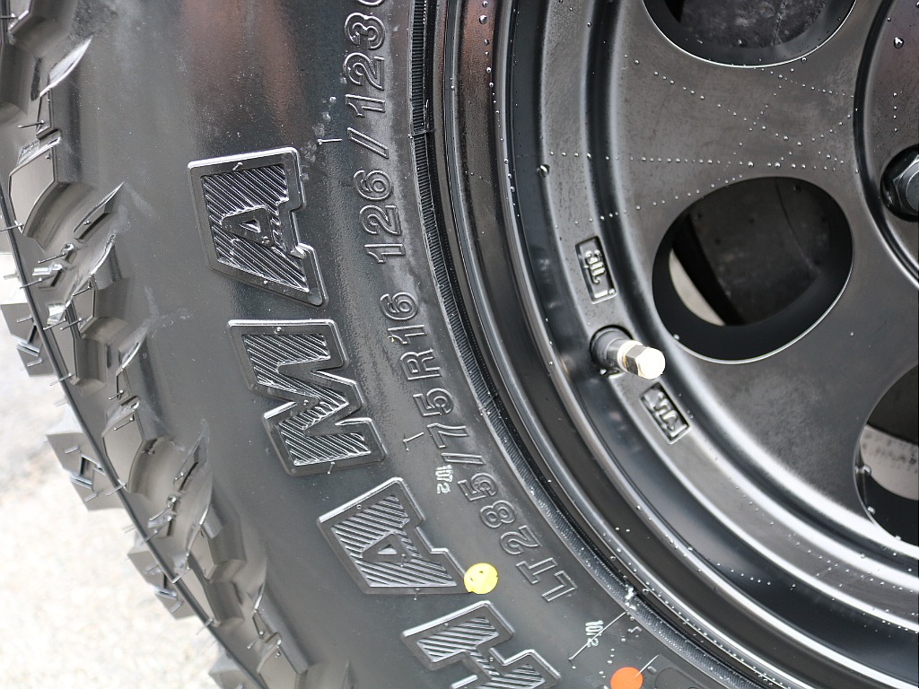 タイヤサイズ。