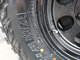 タイヤサイズ。