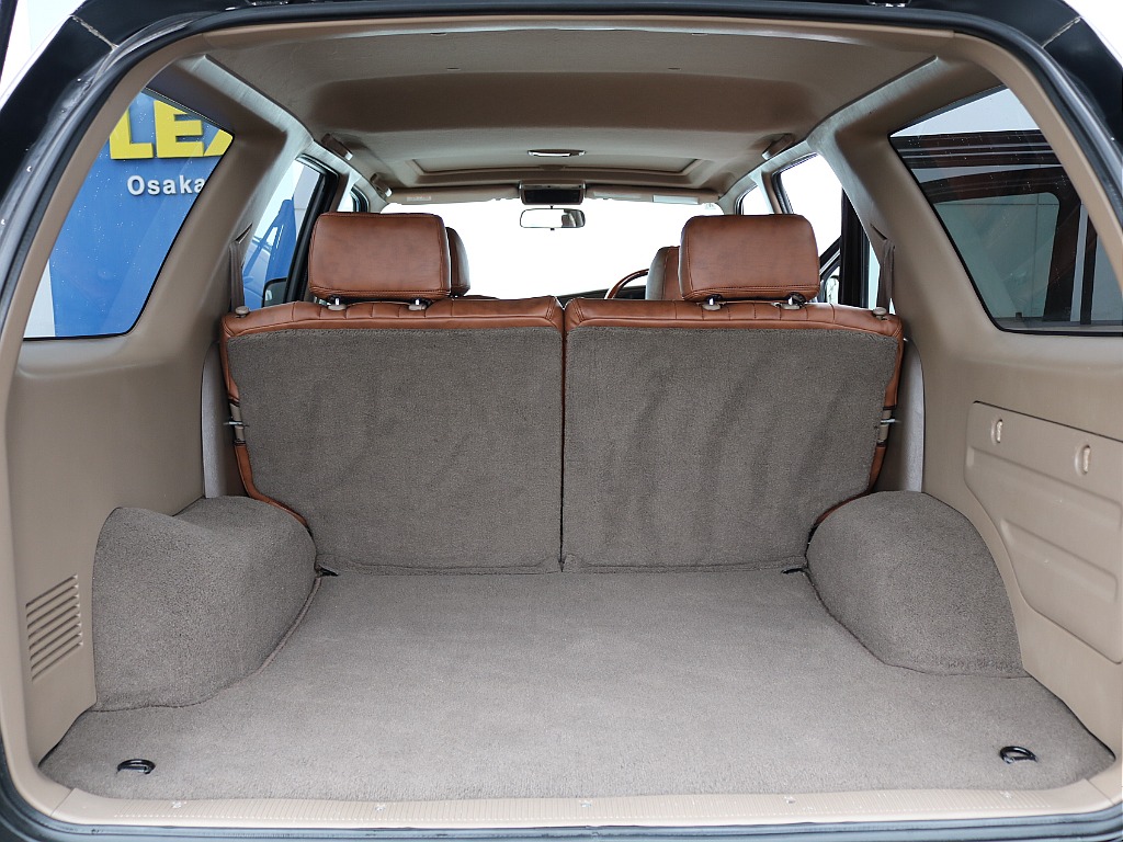 広々としたラゲッジスペース。