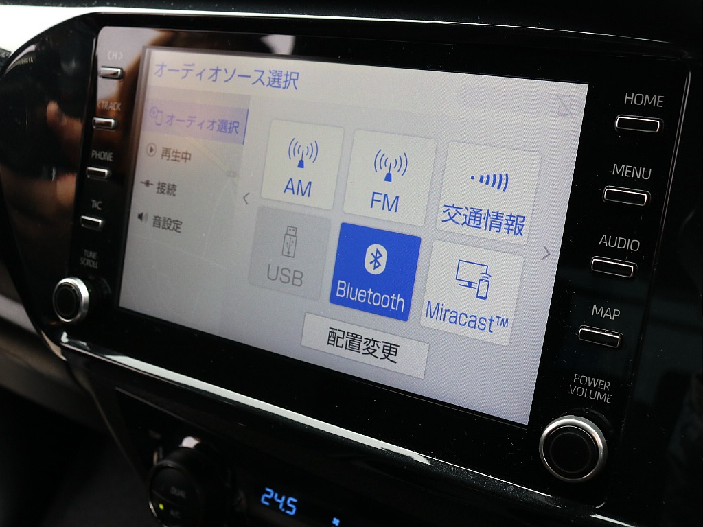 パノラミックビューモニター付き。