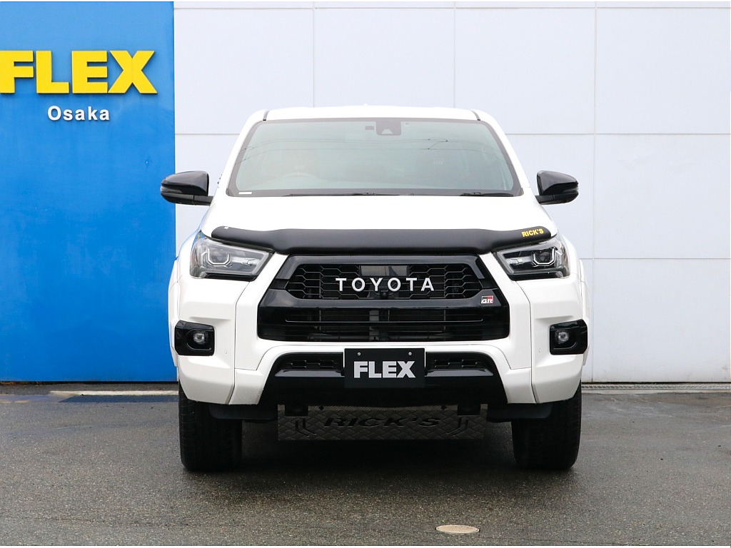 迫力のあるフロントビュー。