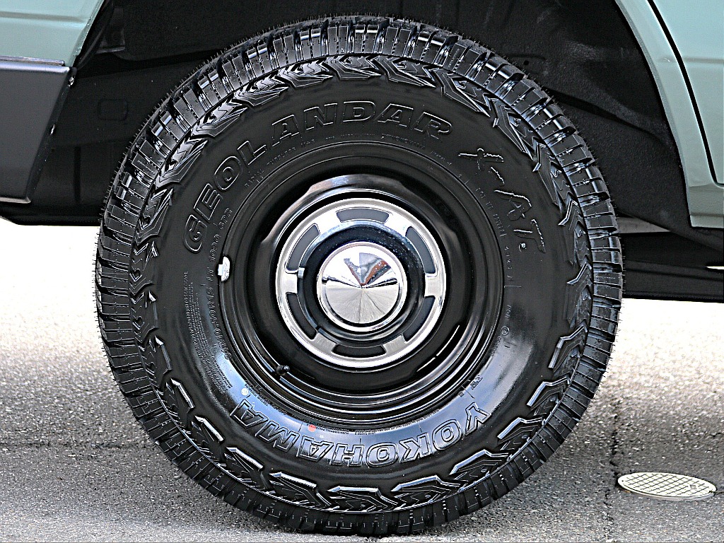 YOKOHAMAジオランダーX-ATタイヤ＆輸出用ホイール、それぞれ新品装着！