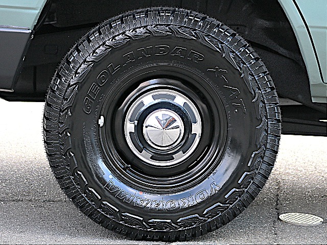 YOKOHAMAジオランダーX-ATタイヤ＆輸出用ホイール、それぞれ新品装着！