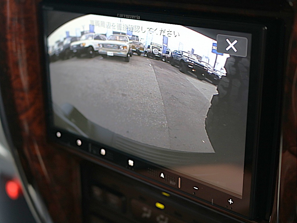 バックカメラも鮮明です★