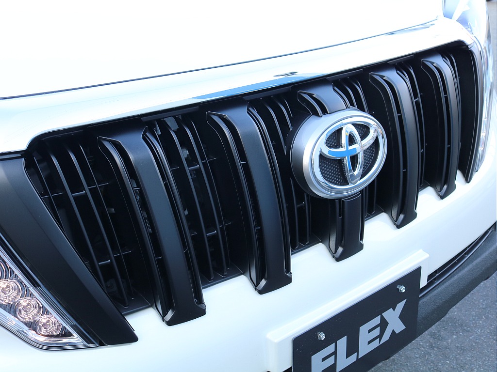 グリルはブラック塗装。