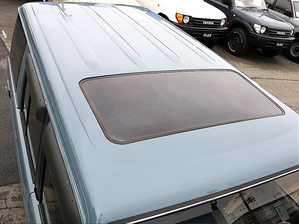 ルーフ部も綺麗です。